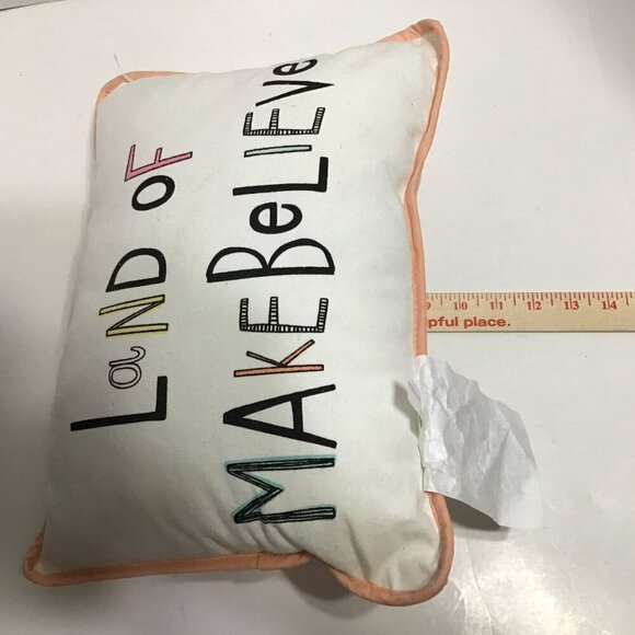 Girls Room  Decorative Throw Pillow 3 Piece Bundle Mix and Match Rainbow colors - Picture 13 of 16